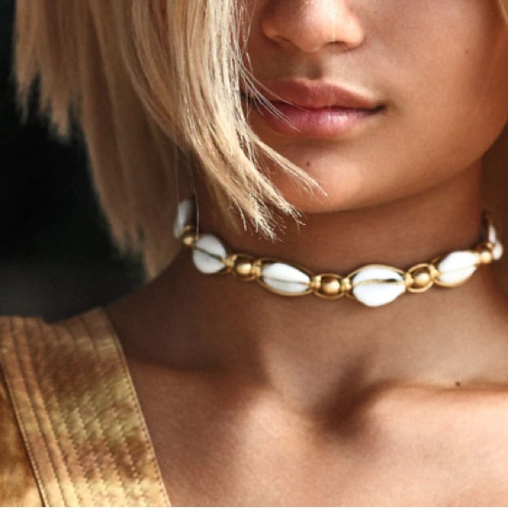Seashell neckpiece